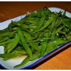 素炒扁豆的做法
