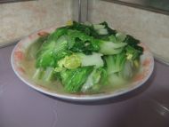蒜末青菜的做法