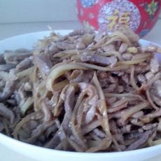 姜丝肉的做法 姜丝肉的做法