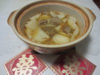 萝卜羊肉汤的做法