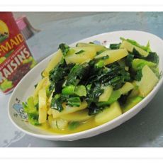 青菜土豆的做法