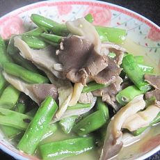 芸豆炒蘑菇的做法 芸豆炒蘑菇的做法