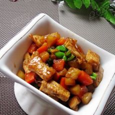 酱烧豆腐土豆丁的做法 酱烧豆腐土豆丁的做法
