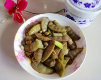 清炒扁豆的做法