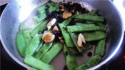 蒜头豆豉炒扁豆的做法