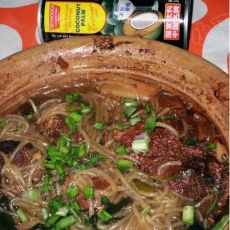 蒜香羊肉粉丝煲的做法 蒜香羊肉粉丝煲的做法