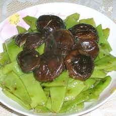 香菇焖扁豆的做法 香菇焖扁豆的做法