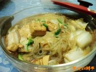 白菜豆腐炖粉条的做法