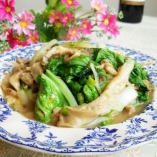 蘑菇奶白菜的做法 蘑菇奶白菜的做法