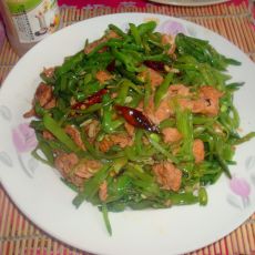 虾酱鸡蛋炒扁豆的做法 虾酱鸡蛋炒扁豆的做法