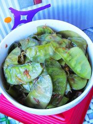 茄汁扁豆的做法
