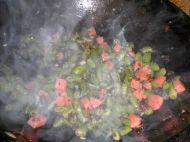 芽菜火腿四季豆的做法