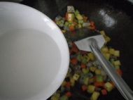 五彩鲜果肉丁的做法