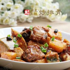 南瓜豆豉炒排骨的做法 南瓜豆豉炒排骨的做法