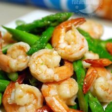 清炒芦笋虾仁的做法 清炒芦笋虾仁的做法