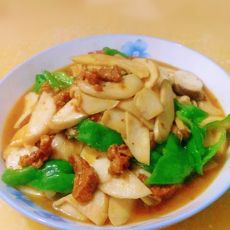 鸡腿菇炒肉的做法 鸡腿菇炒肉的做法