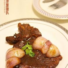 洋葱猪扒的做法