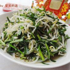 韭菜炒绿豆芽的做法 韭菜炒绿豆芽的做法