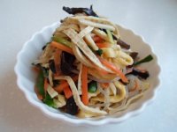 五彩豆皮的做法