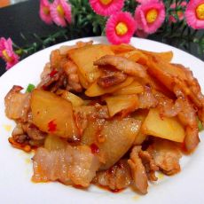 土豆炒肉的做法