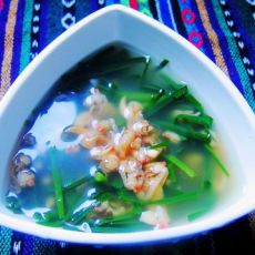 韭菜煮蛤蜊肉的做法 韭菜煮蛤蜊肉的做法