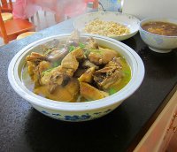 香菇炖土鸡的做法