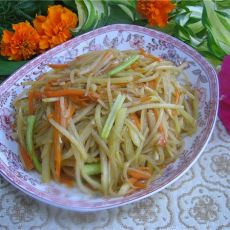胡萝卜土豆丝的做法 胡萝卜土豆丝的做法