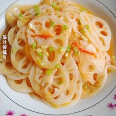 茄汁鲜藕片的做法 茄汁鲜藕片的做法