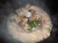 玉子豆腐烧蛤蜊的做法