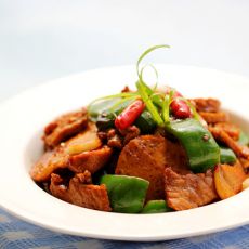 素鸡青椒肉片的做法 素鸡青椒肉片的做法