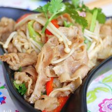 金菇羊肉片的做法 金菇羊肉片的做法