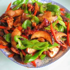 香菇青椒肉丝的做法 香菇青椒肉丝的做法