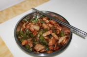辣椒猪肉炒草菇的做法