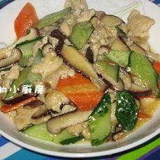 香菇熘鸡片的做法