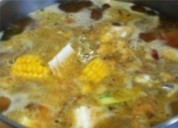土豆玉米炖豆角的做法