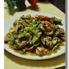 双椒小炒肉的做法 双椒小炒肉的做法