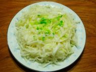 炝萝卜的做法