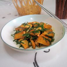 韭菜豆腐干的做法