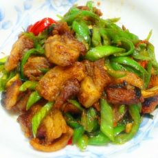 双椒回锅肉的做法 双椒回锅肉的做法