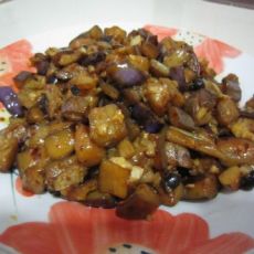 红烧茄子丁的做法