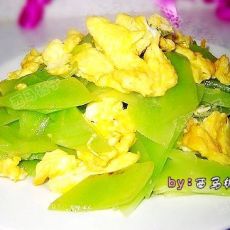 鸡蛋莴笋片的做法