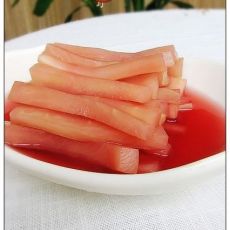 苋汁萝卜条的做法 苋汁萝卜条的做法