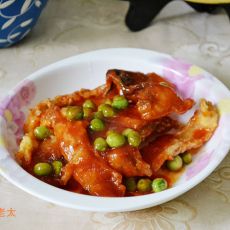 豌豆茄汁草鱼的做法 豌豆茄汁草鱼的做法