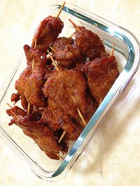牙签肉的做法