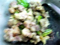 青椒肉段的做法