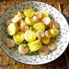 虾仁日本豆腐的做法 虾仁日本豆腐的做法