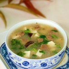 牛肉香菇豆腐羹的做法 牛肉香菇豆腐羹的做法