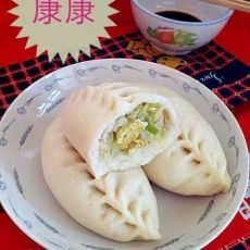 白菜鸡蛋素蒸包的做法 白菜鸡蛋素蒸包的做法