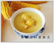 棒子面白薯粥的做法