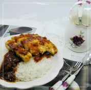 黑椒鸡排盖饭的做法
